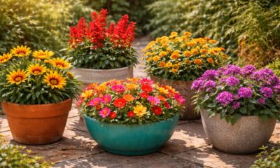 5 flores ideais para áreas quentes, abertas e com muito vento