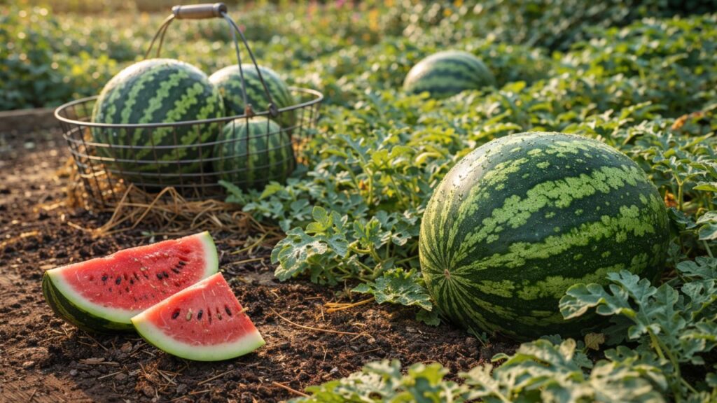 Quem planta melancia com atenção colhe frutos melhores e mais saborosos