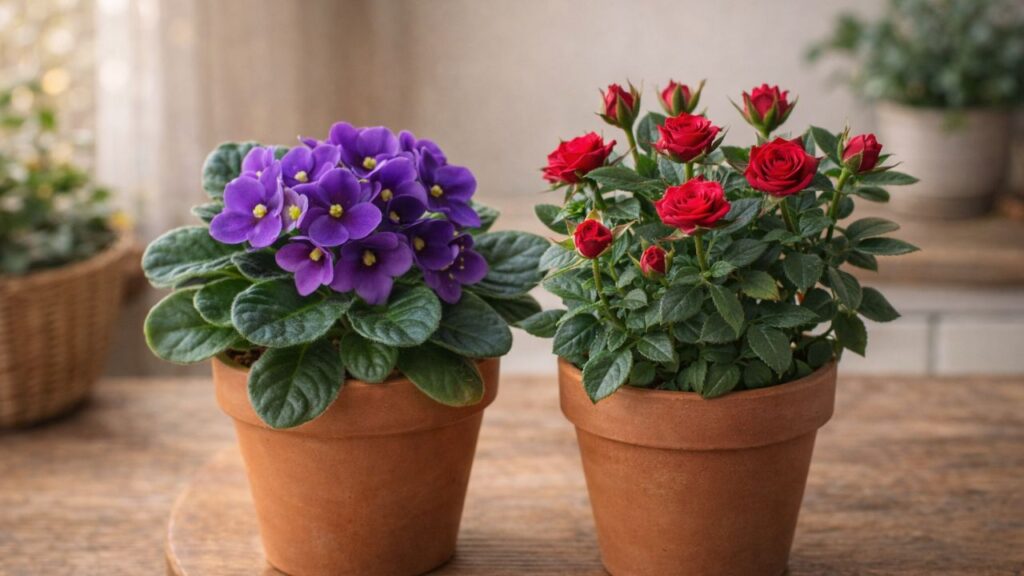 Flores ideais para vasos pequenos transformam cantinhos da casa