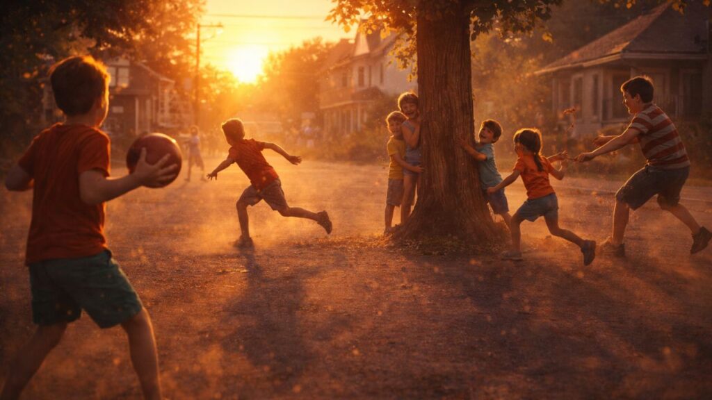 Brincadeiras que ocupavam a rua inteira e hoje quase ninguém vê mais