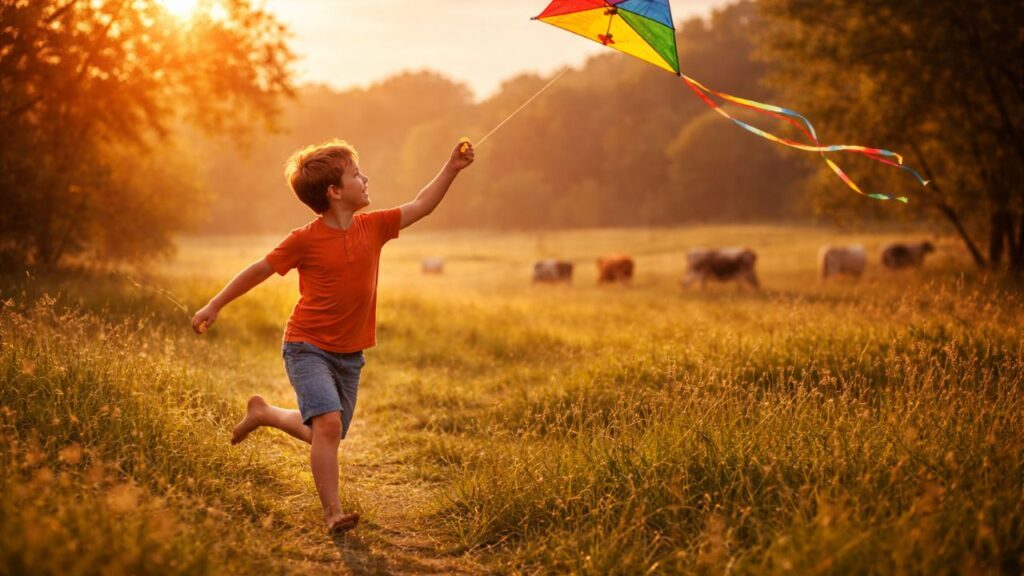 Soltar pipa e correr descalço na rua marcaram uma infância diferente