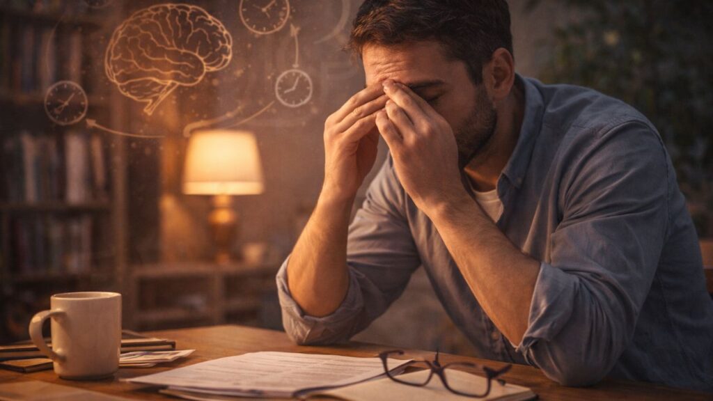 O cansaço constante mesmo com sono em dia chama atenção na psicologia