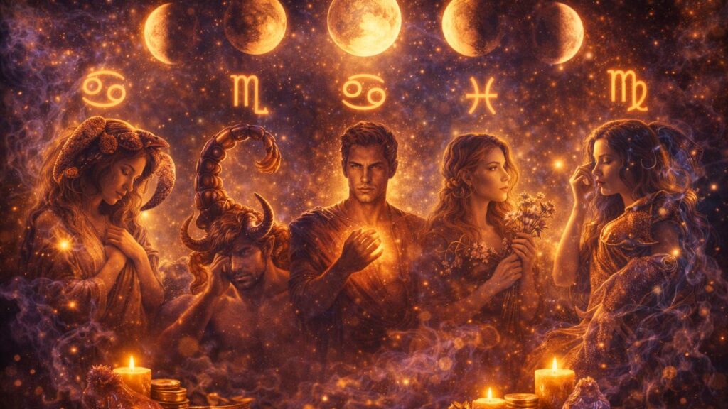 Esses signos sentem a intuição mais forte quando a Lua muda de fase