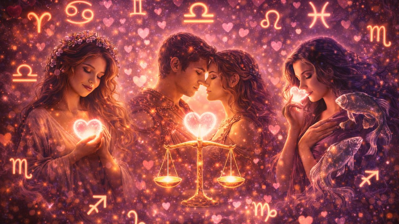 4 signos podem viver uma semana mais favorável no amor e nas conexões afetivas