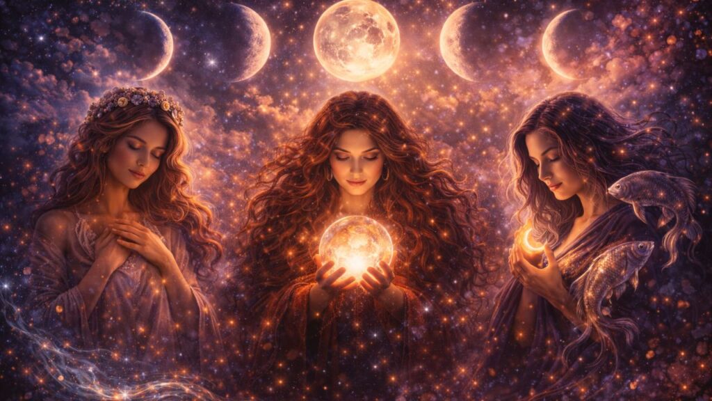 Esses signos sentem a intuição mais forte quando a Lua muda de fase