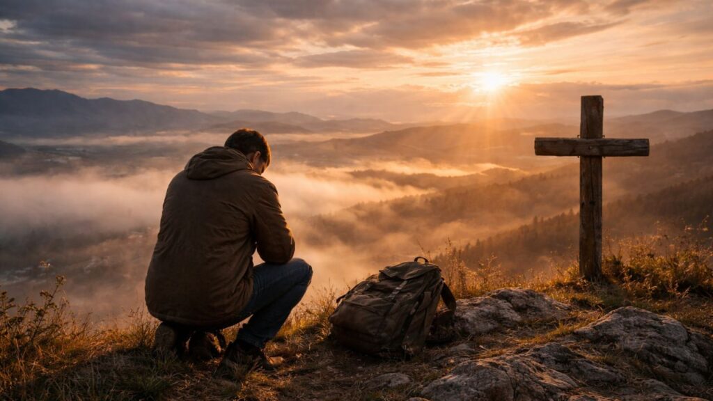 Descanso que não é físico, mas profundo e interior
