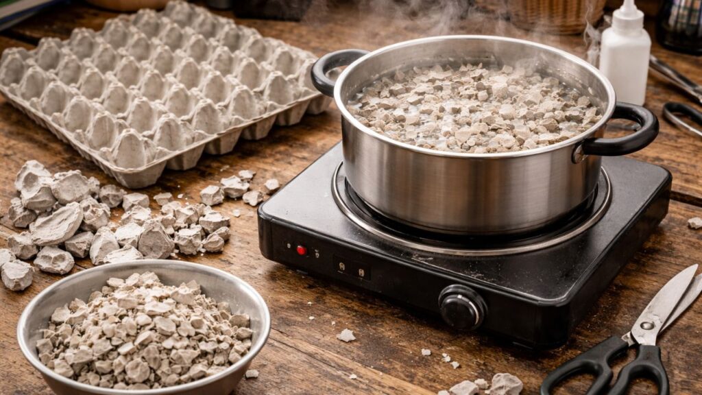 Antes de jogar fora, veja o que pode ser feito com caixas de ovos