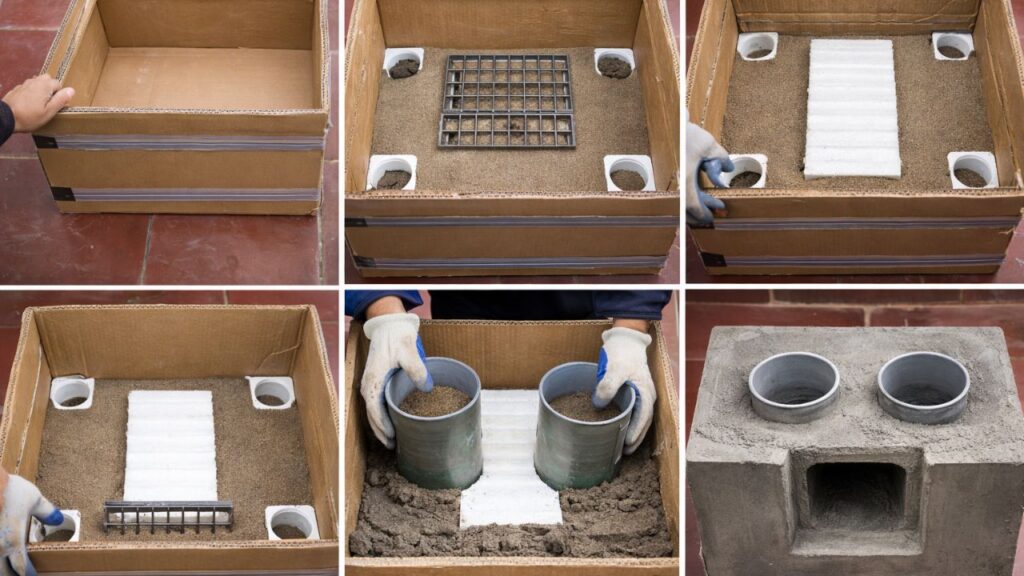 Antes de descartar papelão, veja o que você pode construir