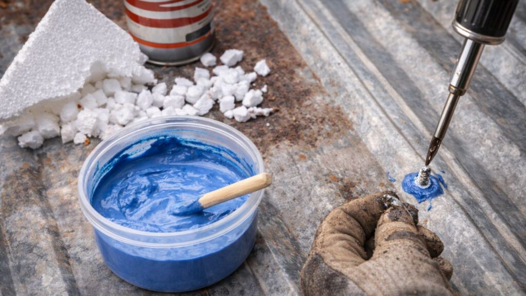 Uma mistura curiosa promete reforçar telhados contra chuva e umidade