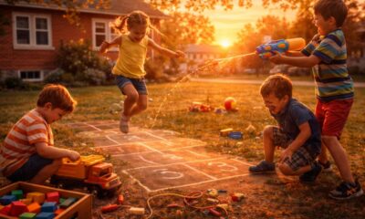 Brincadeiras que duravam horas e hoje fazem falta