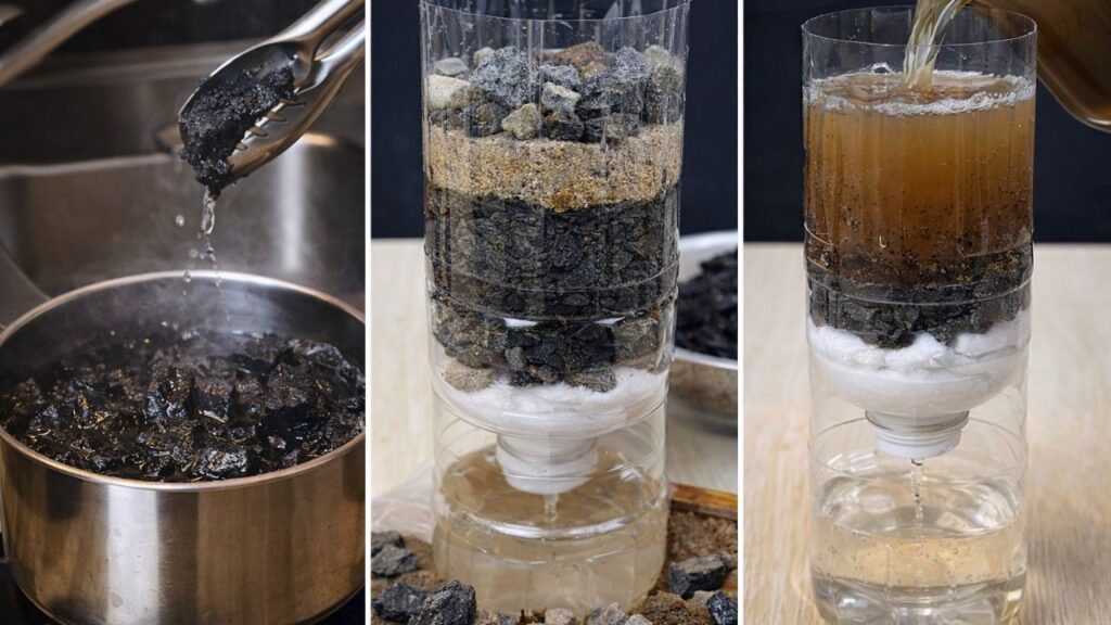 Ferva carvão e veja como algo barato pode virar economia em casa