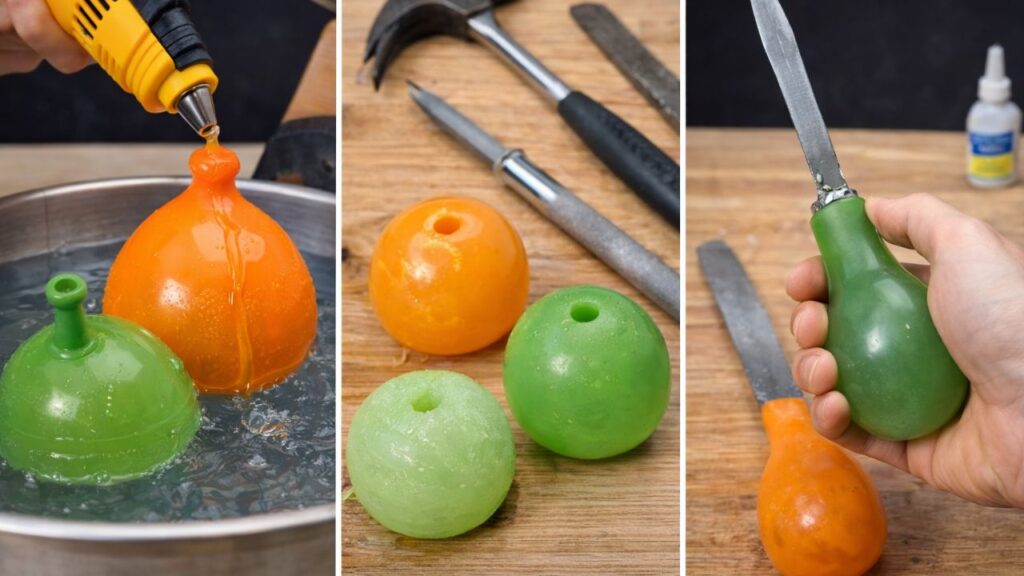 Injetar cola quente em um balão pode virar economia na oficina