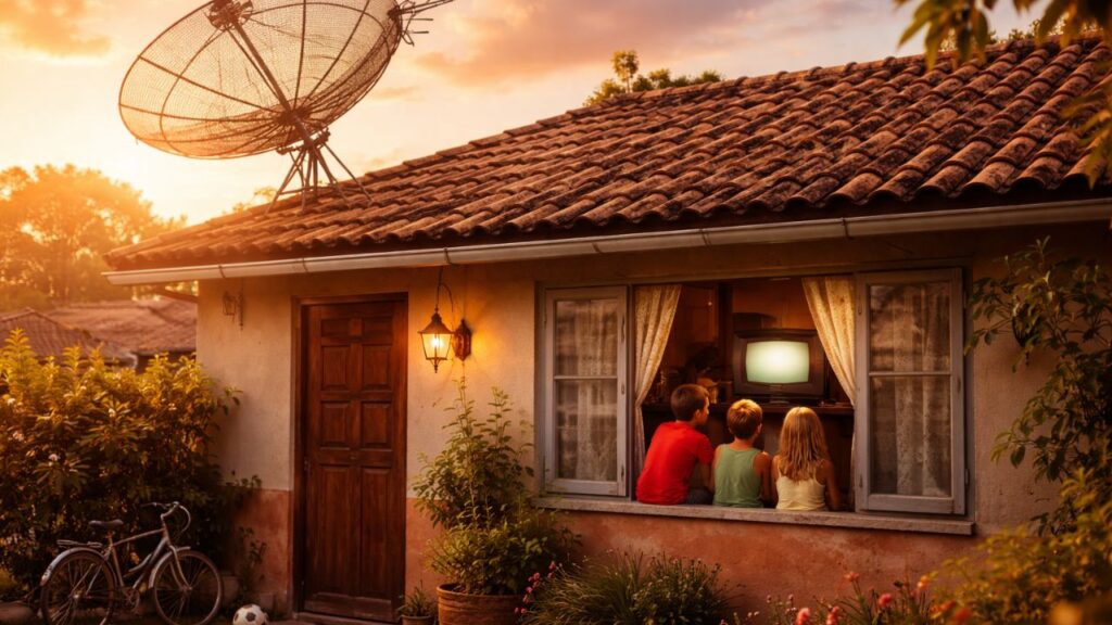 A antena de TV no telhado que marcou uma geração inteira
