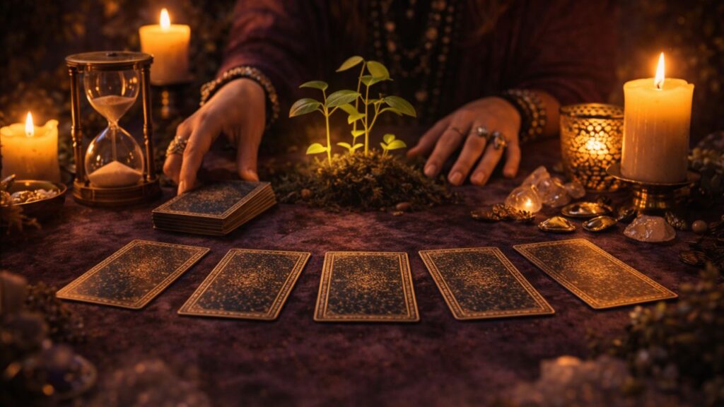 Cartas do tarô que indicam crescimento lento, porém seguro