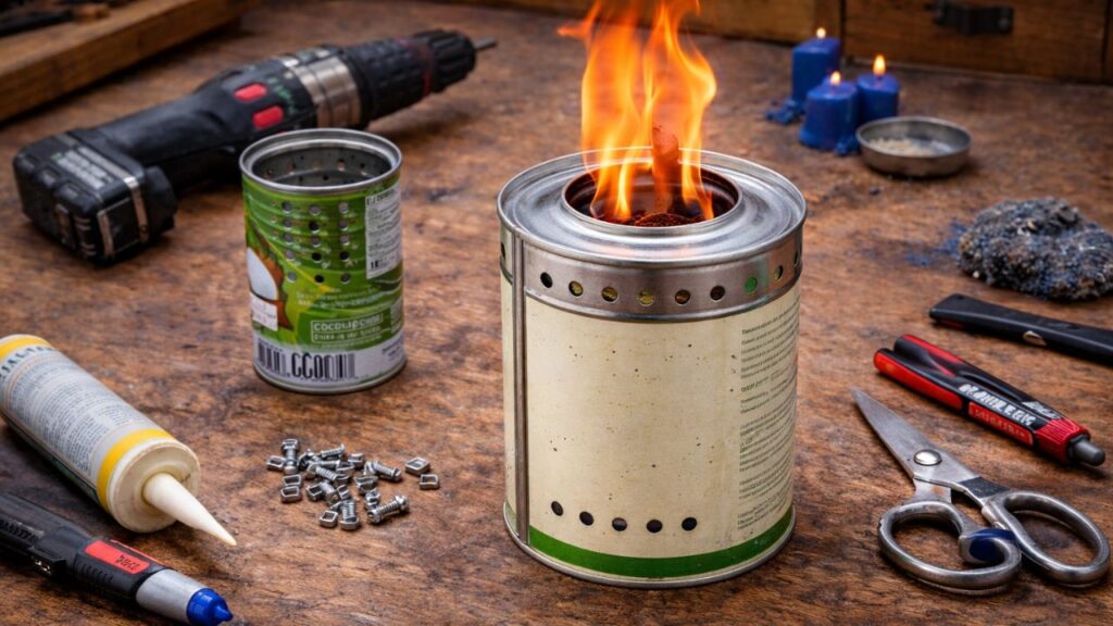 Antes de descartar latas, veja o que você pode criar