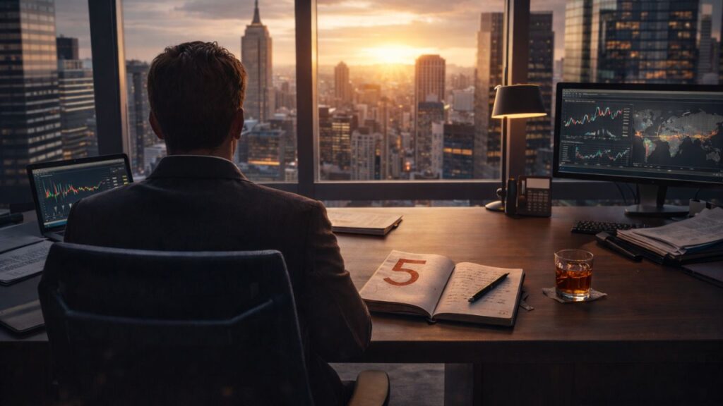 Número 5 na numerologia e o chamado para agir com coragem agora