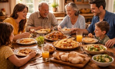 Quando almoçar todo mundo junto era regra e fortalecia a família