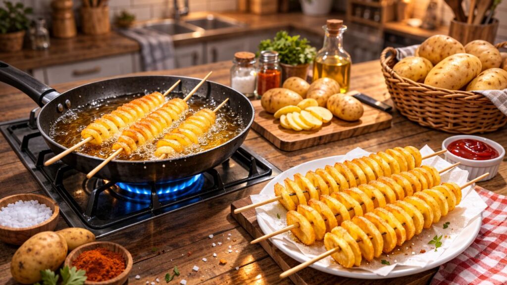 Uma lata comum vira um cortador de batata que impressiona