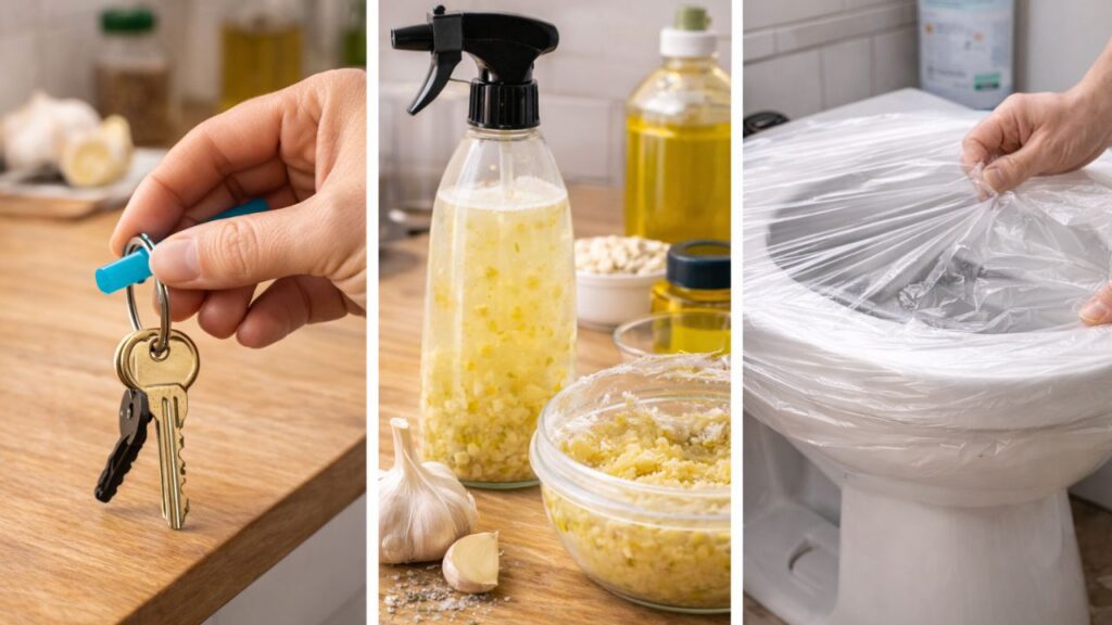 Soluções simples que resolvem problemas domésticos rápidos