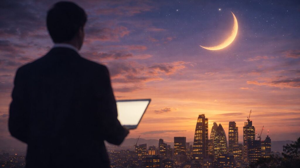 Como a Lua Crescente favorece decisões importantes no trabalho