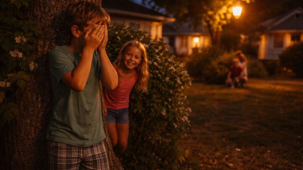 Brincadeiras que acabavam só quando escurecia na rua