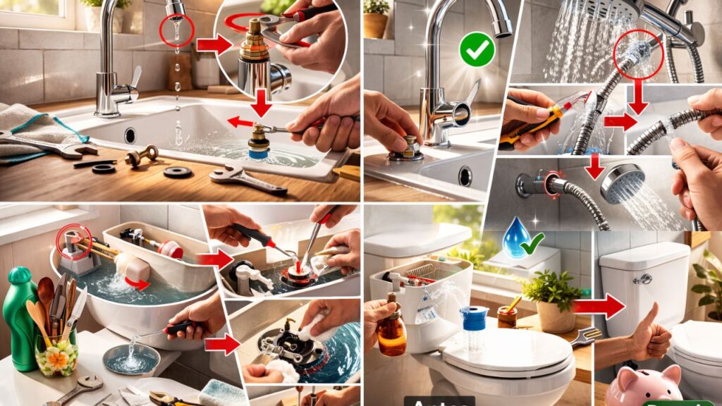 Como parar vazamentos rápido e sem complicação em casa