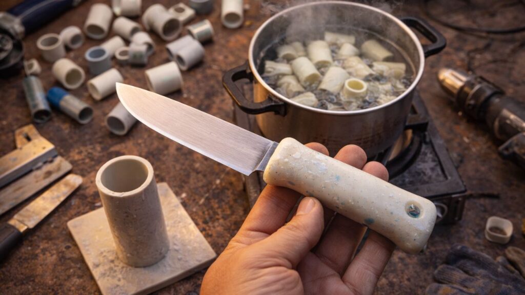 Canos plásticos usados podem virar cabos e ferramentas resistentes