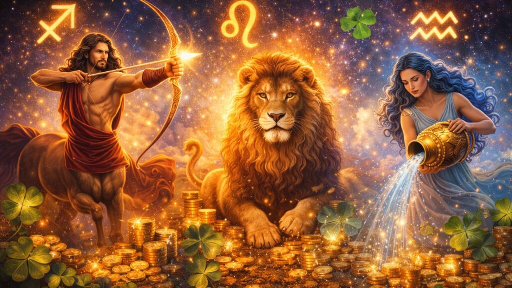 Os signos que podem sentir mais sorte nos próximos dias