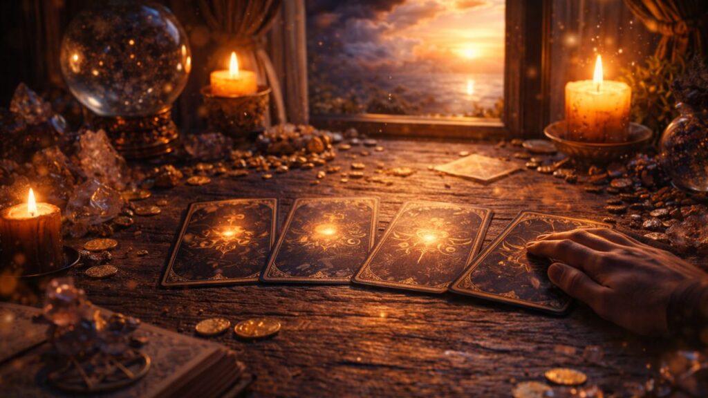 Cartas do tarot que indicam estabilidade após turbulência