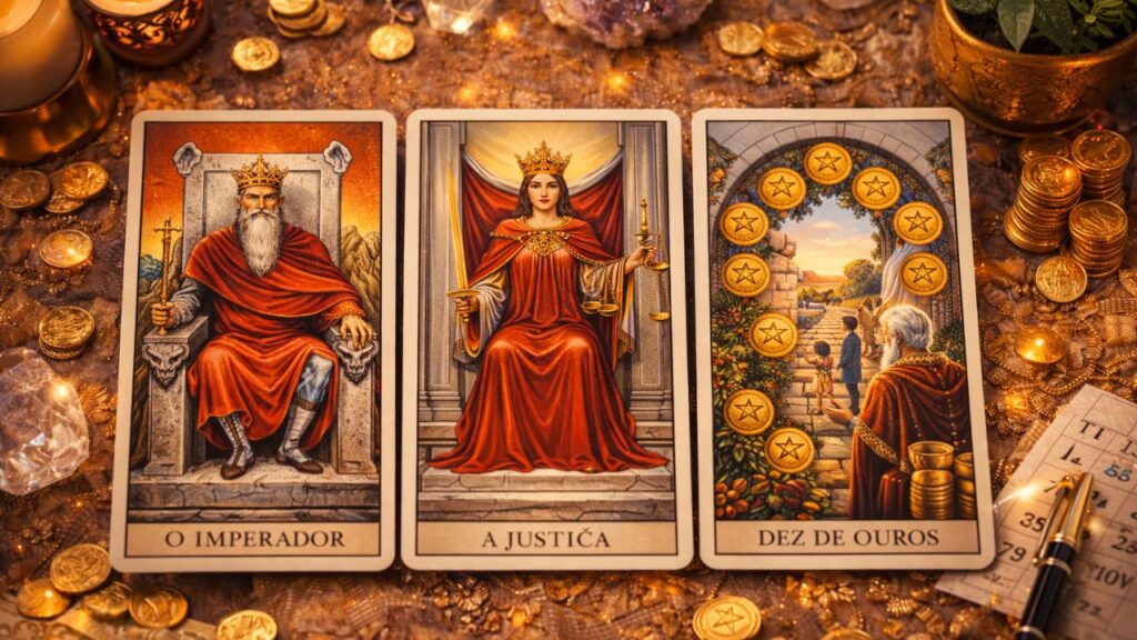 Cartas do tarot que indicam estabilidade após turbulência