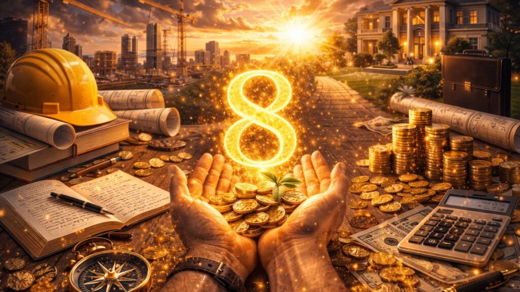 Esse número pode estar marcando uma fase de construção financeira silenciosa