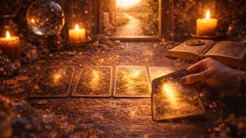 4 cartas do tarot que indicam caminhos se abrindo