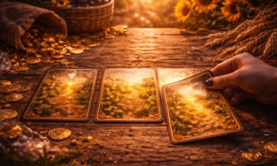 Cartas do tarot que indicam colheita de esforços antigos na vida financeira