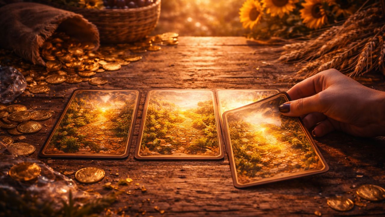 Cartas do tarot que indicam colheita de esforços antigos na vida financeira