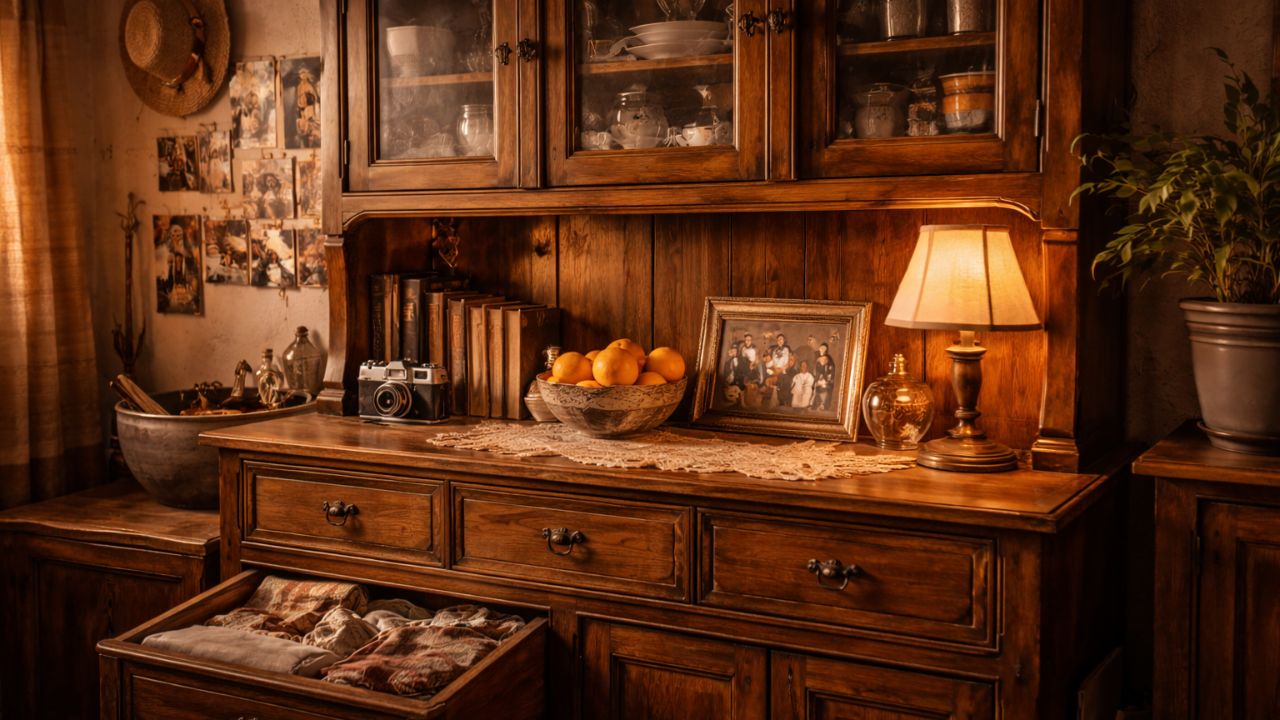 Objetos que atravessaram gerações dentro da família