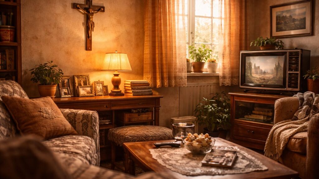 Objetos que marcavam presença na sala das casas antigas