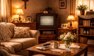 Objetos que marcavam presença na sala das casas antigas