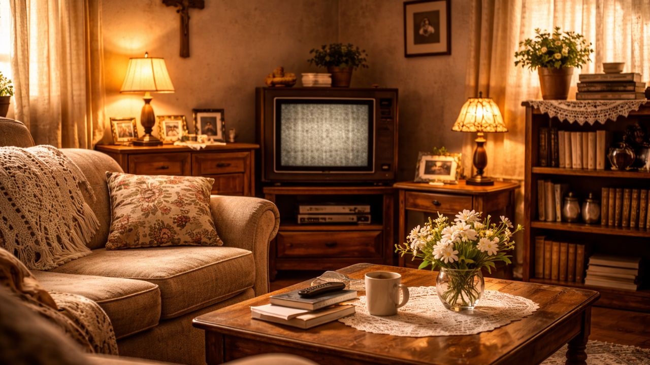 Objetos que marcavam presença na sala das casas antigas