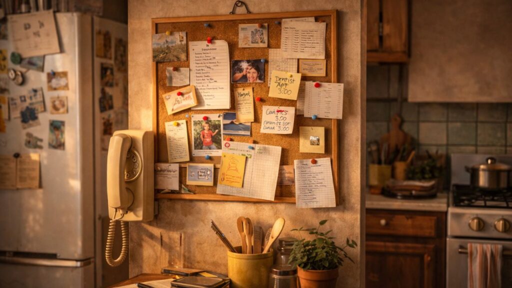 Itens que ajudavam a organizar o dia a dia nas casas antigas