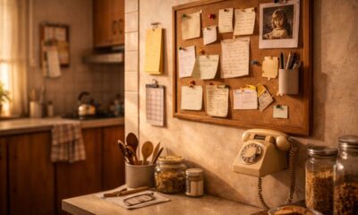 Itens que ajudavam a organizar o dia a dia nas casas antigas