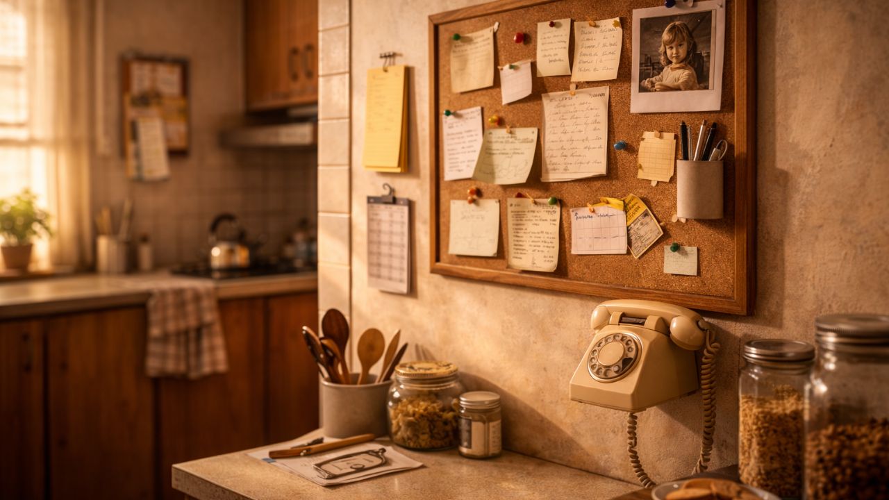 Itens que ajudavam a organizar o dia a dia nas casas antigas