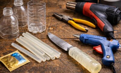 Injetar cola quente em um molde simples pode criar cabos firmes e reutilizáveis