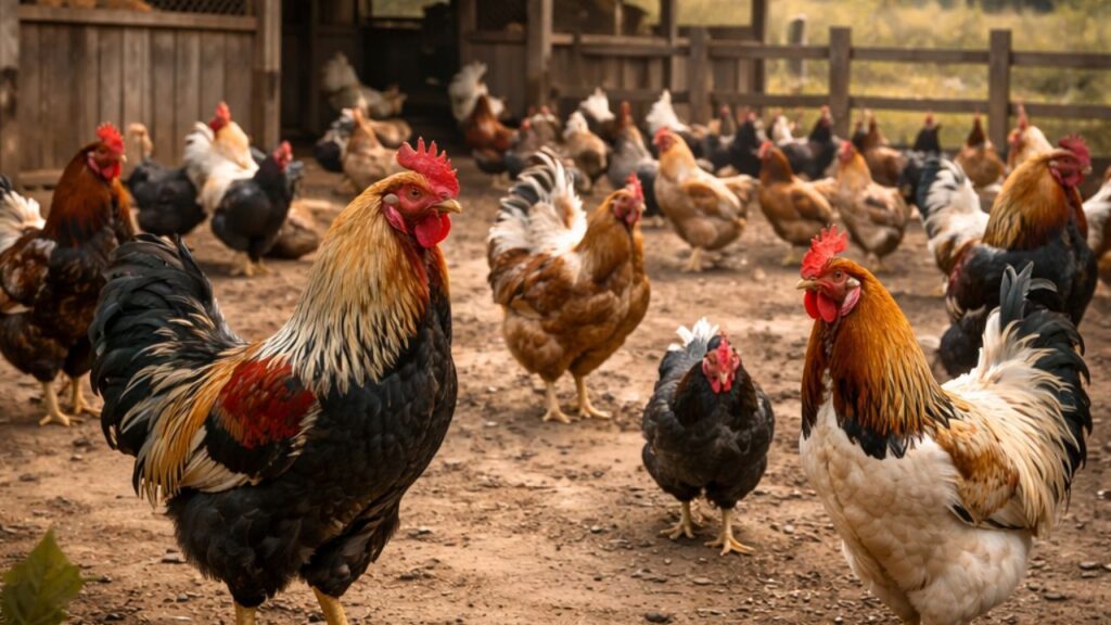 Galinhas gigantes dão mais dinheiro que porcos e vacas