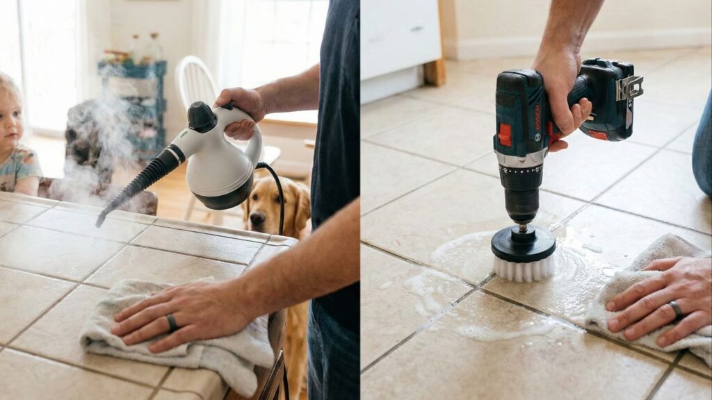 Misturas caseiras poderosas para limpar rejunte de banheiro surpreende donas de casa