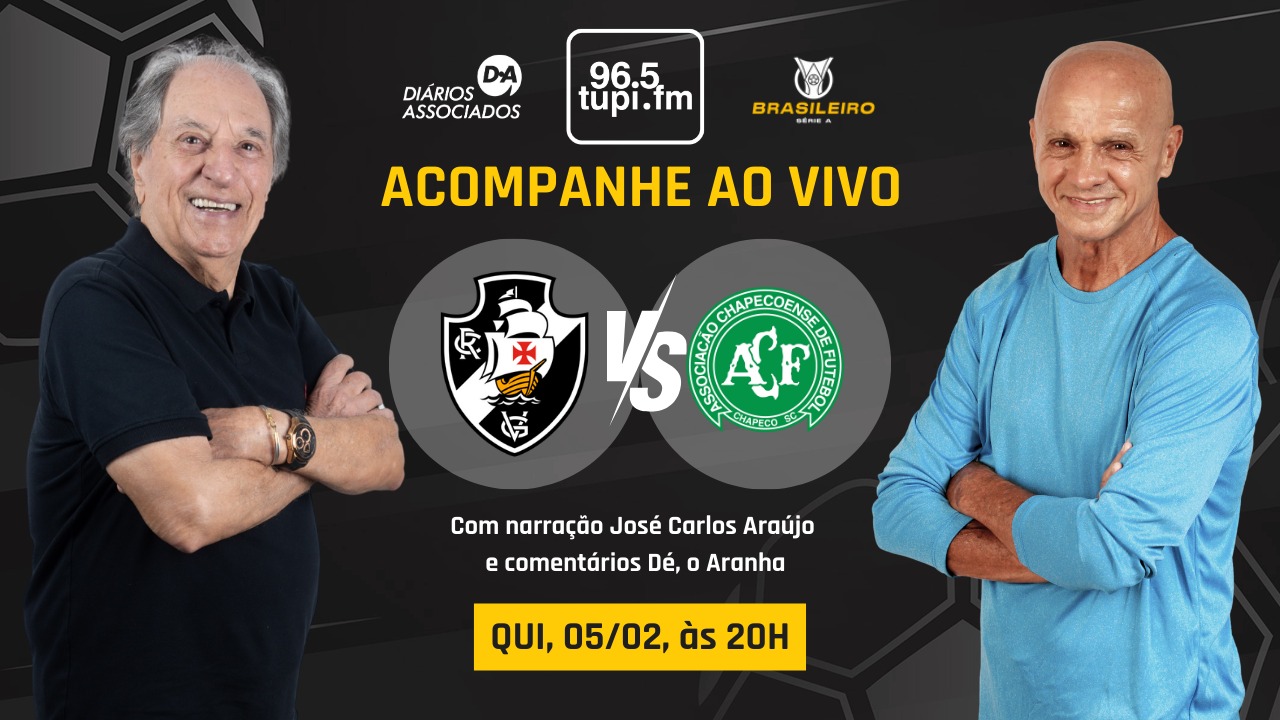Vasco Chapecoense ao vivo