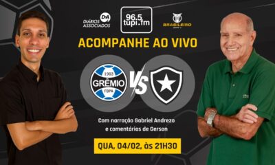 Grêmio x Botafogo ao vivo