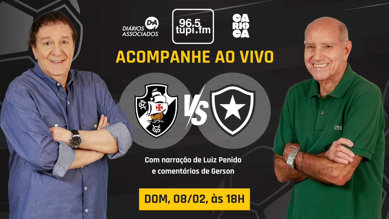 Vasco x Botafogo ao vivo