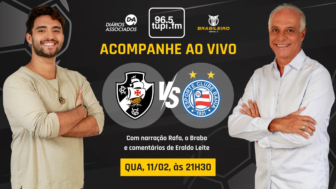 Vasco x Bahia ao vivo