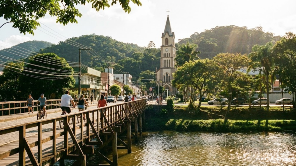 Uma cidade próspera muito tranquila para viver em Santa Catarina chama atenção pela qualidade de vida
