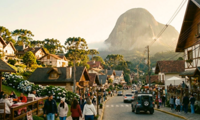 A pequena “Suíça brasileira” a 1.500m de altitude encanta com clima frio e paisagens da Serra da Mantiqueira